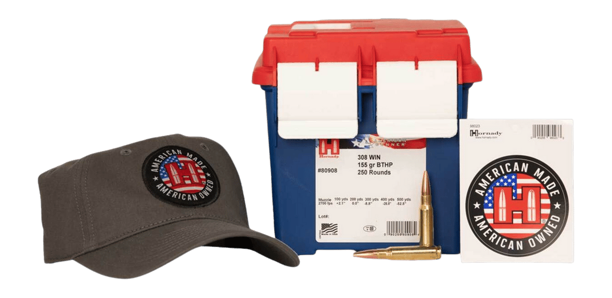 HORN 80908      AM GUNNER  308W   155 BTHP   250/2