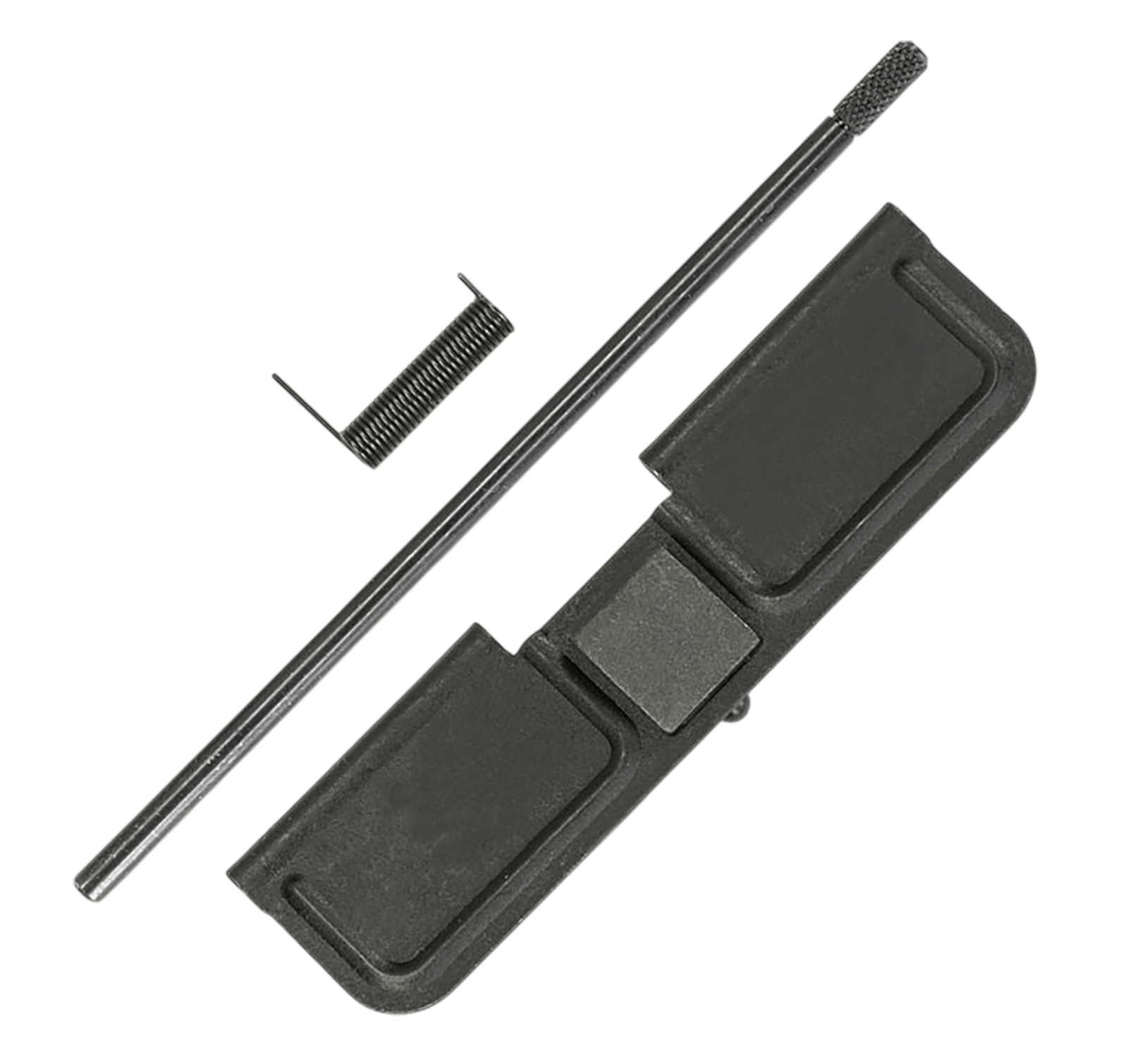 White Label Armory WLA-UPR-2004-01 Knurled Dust Cover Kit AR-15 Black