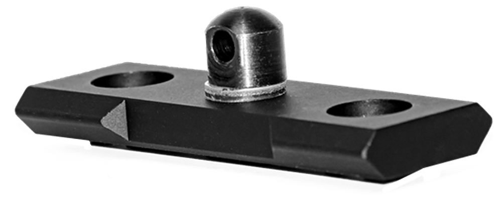 GrovTec US Inc GTSW240 Bipod Stud Mount M-LOK Black Steel 2.30"