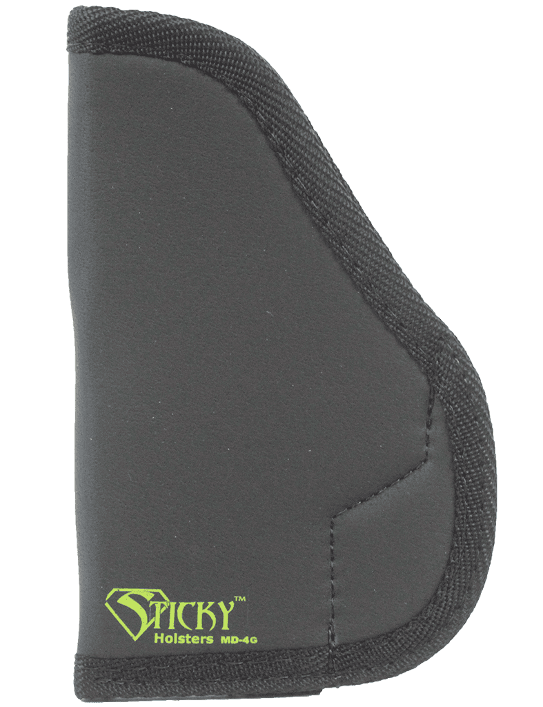 Sticky Holsters MD4GEN1 MD-4 Gen 1 Black/Green Latex Free Rubber Fits Glock 26/27 Ambidextrous