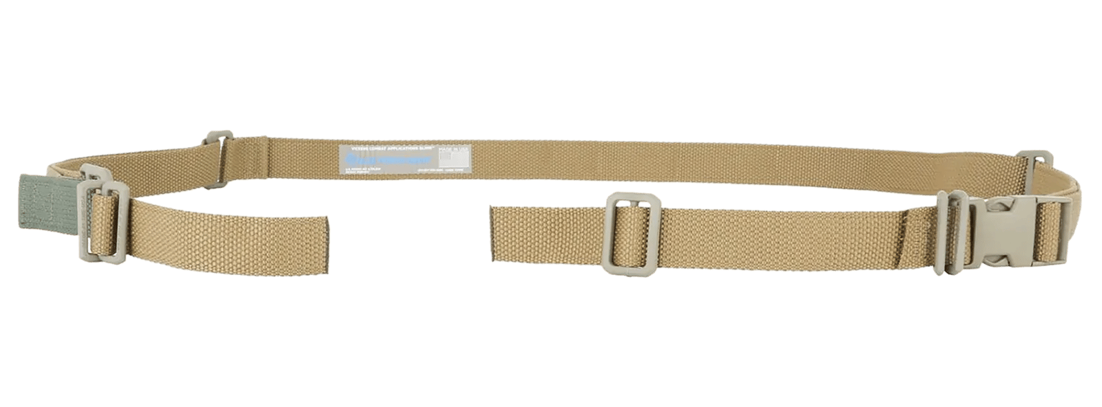 Blue Force Gear VCAS125AACB Vickers  Coyote Brown Cordura 54"-64" OAL Rifle