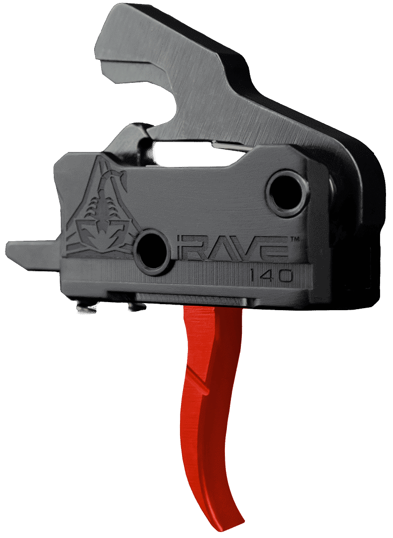 Rise Armament T017RED RA-140 Super Sporting Black/Red Curved