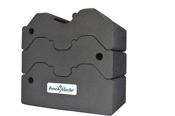 Benchmaster Weapon Rack Adjustable 3 Piece Bench Block
