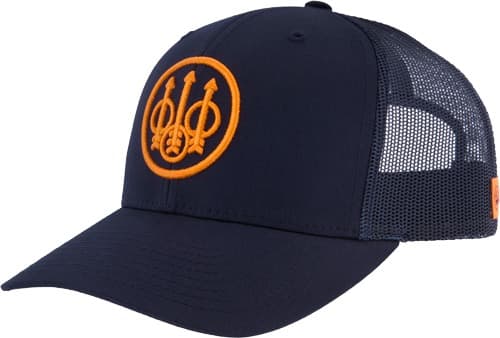 BERETTA CAP STRAIGHTPULL TRCKR CIRCLE PATCH MESH BACK NAVY