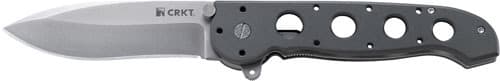 CRKT M21-04G 3.875" DEEP BELLIED BLACK SPEAR POINT