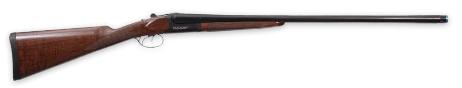 Weatherby OG14128DSM Orion  410 Gauge Break Open 3" 2 Shot 28" Blued Side By Side Barrel, Blued Steel Receiver, Straight English w/Splinter Forend Walnut Wood Stock