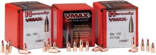 Hornady V-MAX Bullets .20 cal .204" 40 gr V-MAX 250/ct
