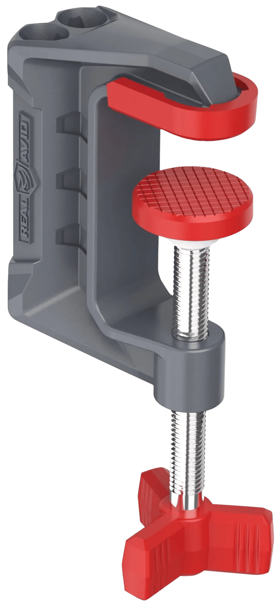 Real Avid AVSACM Smart Assist C-Mount Gray/Red Plastic Compatible w/ Smart Assist Accessories