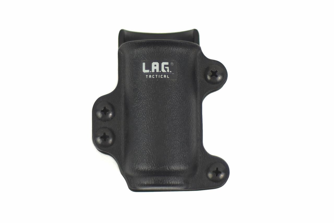 L.A.G. Tactical MCS Flashlight and Pepper Spray Holster 1.3" Black