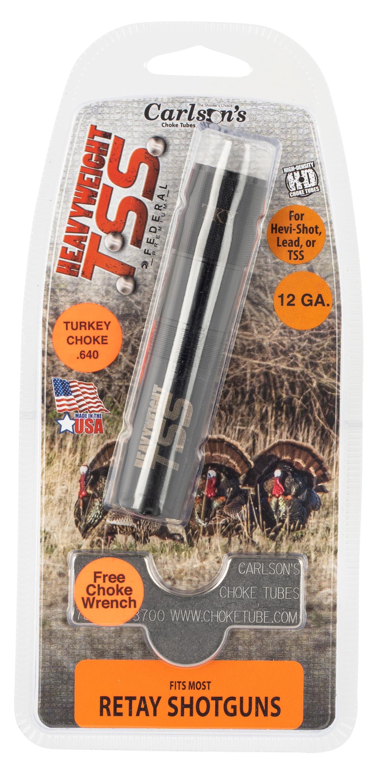 Carlson's Choke Tubes 38027 TSS Turkey  Retay 12 Gauge Turkey Steel