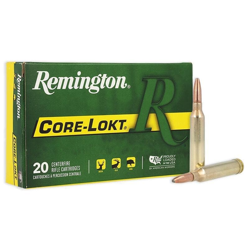 Remington Core-Lokt Rifle Ammunition 7mm Rem Mag 140 gr PSP 3175 fps 20/ct
