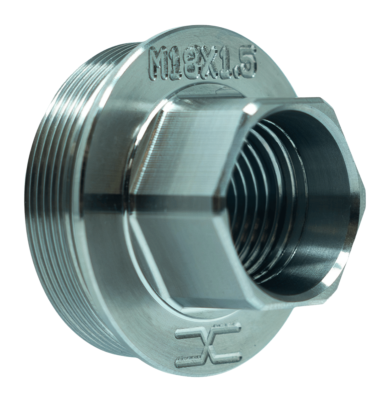 FAXON FFMDSILHUBM1802   M18X1.5 TTNM DIRCT THREAD