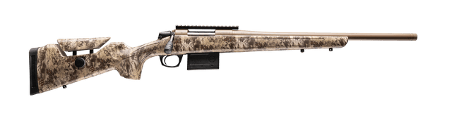 CVA CR4059 Cascade Varmint Hunter 6.5 Creedmoor 10+1 20" Flat Dark Earth Cerakote Threaded Barrel & Receiver w/Picatinny Rail, Krytek Highlander Adj Comb & LOP Synthetic Stock