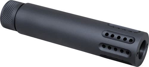 GUNTEC SLIP OVER BARREL SHROUD MULTI PORT MUZZLE BRAKE AR15