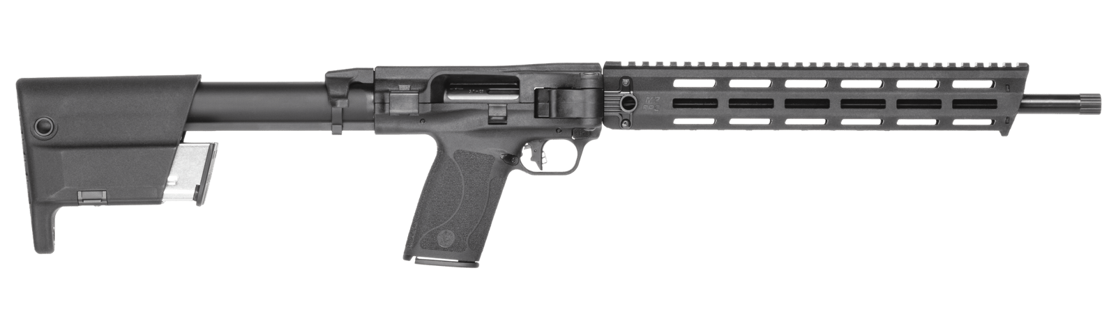 Smith & Wesson 14169 M&P FPC 5.78x28mm 22+1 16.25" Black Threaded Barrel, Black Polymer Receiver w/Picatinny Rail, M-LOK Handguard, Fixed Black Polymer Stock, Black Polymer Grip