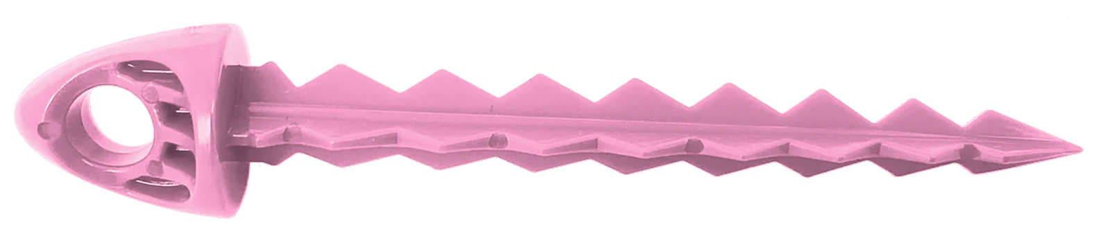 Targettack Llc  Targettack  Pink Polycarbonate Plastic 3" For Paper/Vinyl Targets 12 Pack
