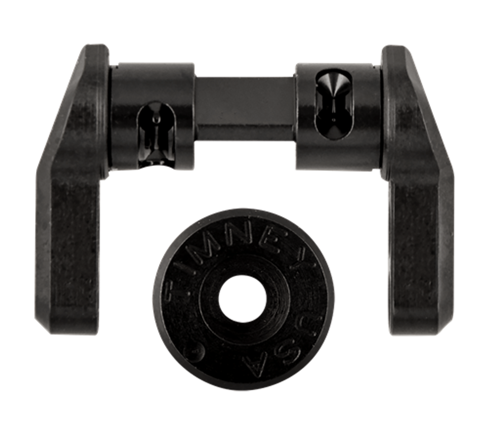Timney Triggers 49ERSAFETY Safety Selector 49/90 Degree AR Platform Black Steel Ambidextrous