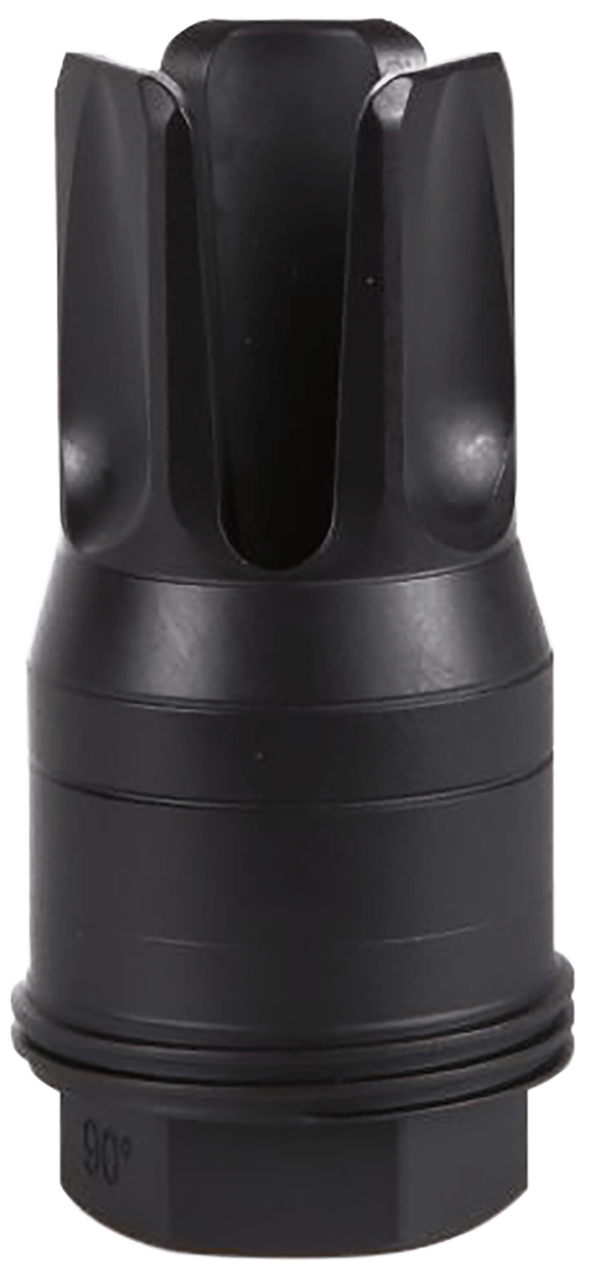 Sig Sauer SL55612X2890DEGF Clutch-Lok QD Q.D. Flash Hider Black Stainless Steel with 1/2"x28 tpi Threads for 5.56mm 90 Degree Taper