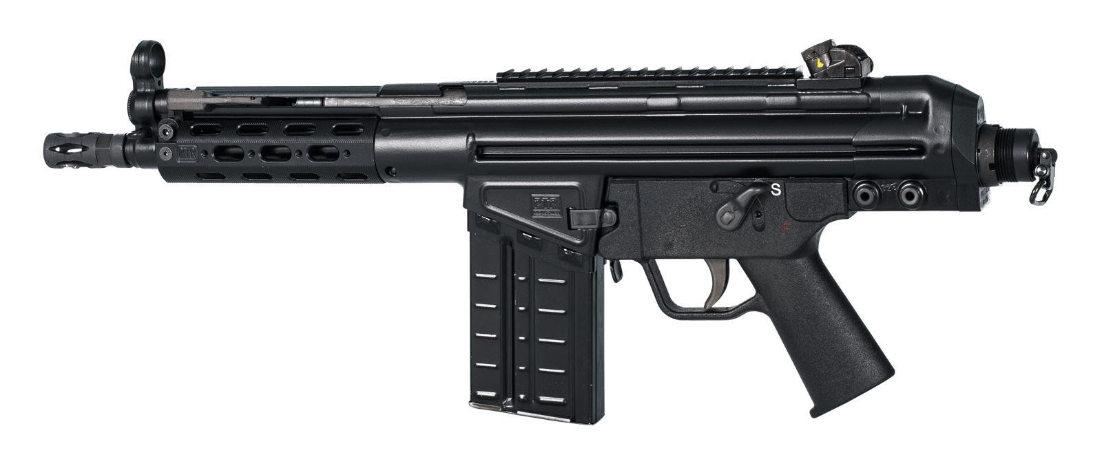 PTR 105 PDWR  7.62x51mm NATO 20+1 8.50" Black M-LOK Handguard, Black Aluminum Picatinny Rail Receiver, Black Polymer Grip