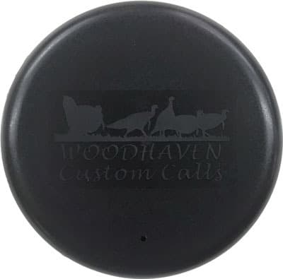 WOODHAVEN CUSTOM CALLS SURFACE SAVER LID BLACK FOR POT CALLS