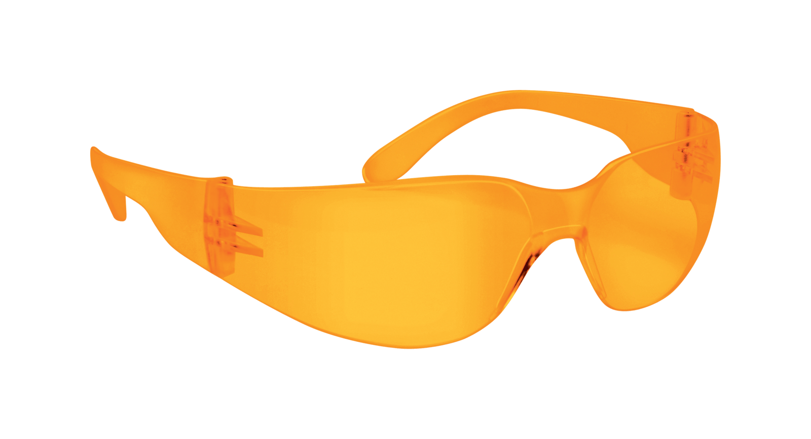 Walker's GWPWRSGLAM Sport Glasses Clearview Adult Amber Lens Polycarbonate Amber Frame