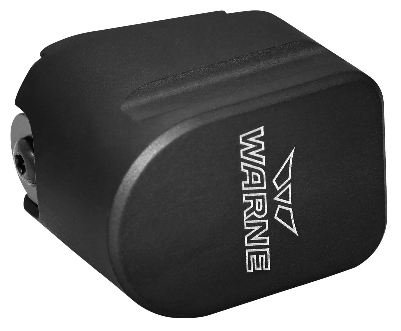 Warne MESW54BLK Magazine Extension  made of 6061-T6 Aluminum with Hardcoat Anodized Black Finish for S&W M&P Magazines (Adds 5rds 9mm Luger, 4rds 40 S&W)