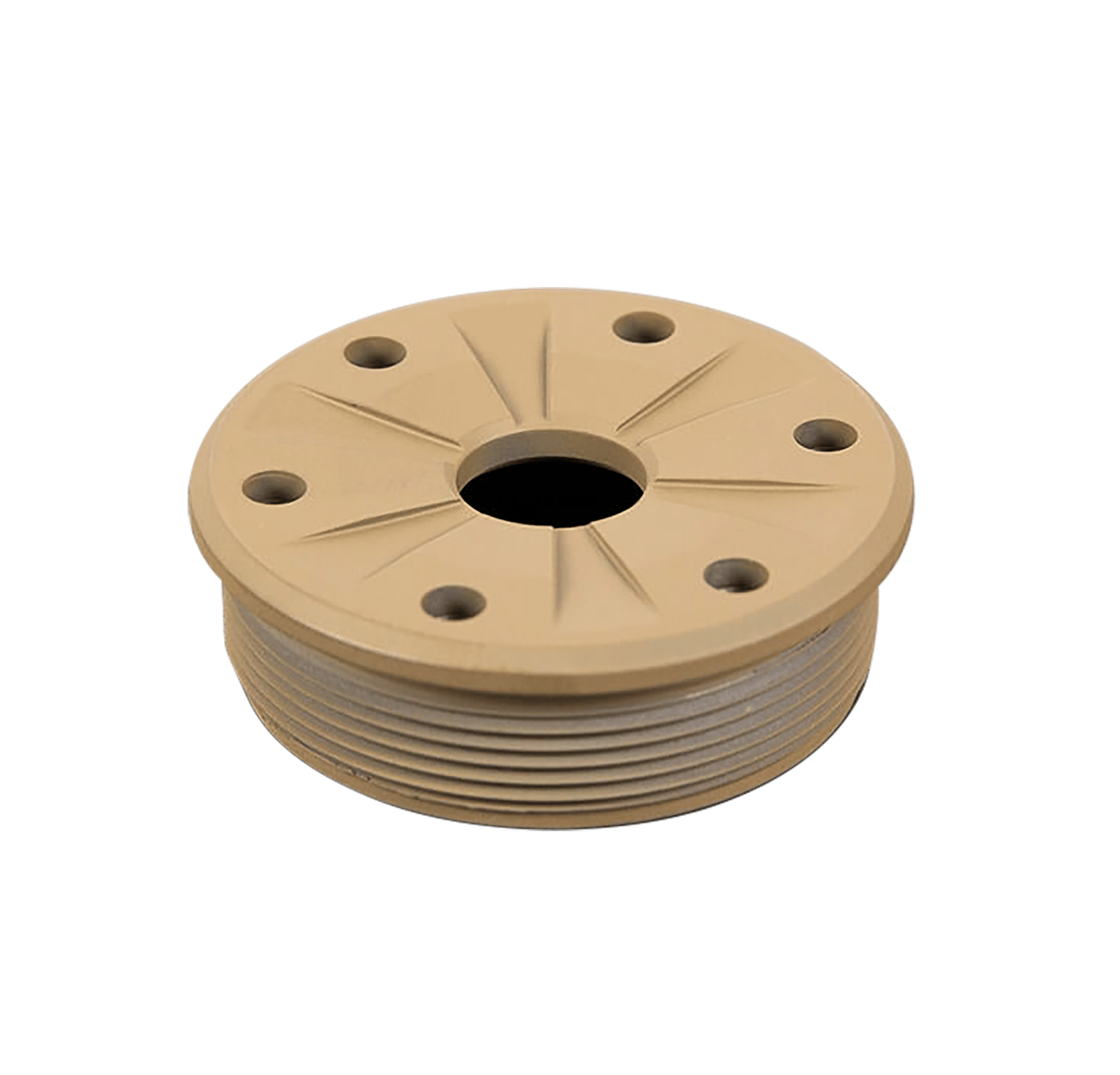 SilencerCo AC1369 Bravo Front Cap 30 Cal Fits Matte FDE