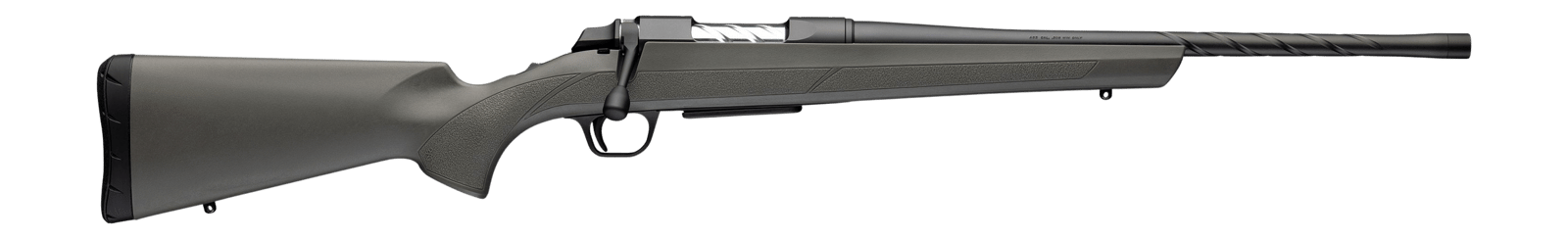 Browning 035845224 AB3 Pro SPR Full Size 270 Win 4+1 18" Matte Blued Spiral Fluted Threaded Barrel, Matte Blued Drilled & Tapped Receiver, Gray/Green Fixed Synthetic Stock