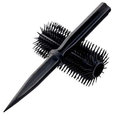 Cold Steel CS92HC Honey Comb  Black 3.63" Cruciform Zy-Ex Blade, Black 4.25" Zy-Ex Handle, 8.25" Long