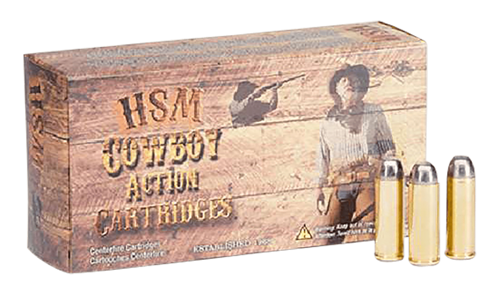 HSM 383N Cowboy Action  38 Special 148 gr Semi Wadcutter 50 Per Box/ 10 Case