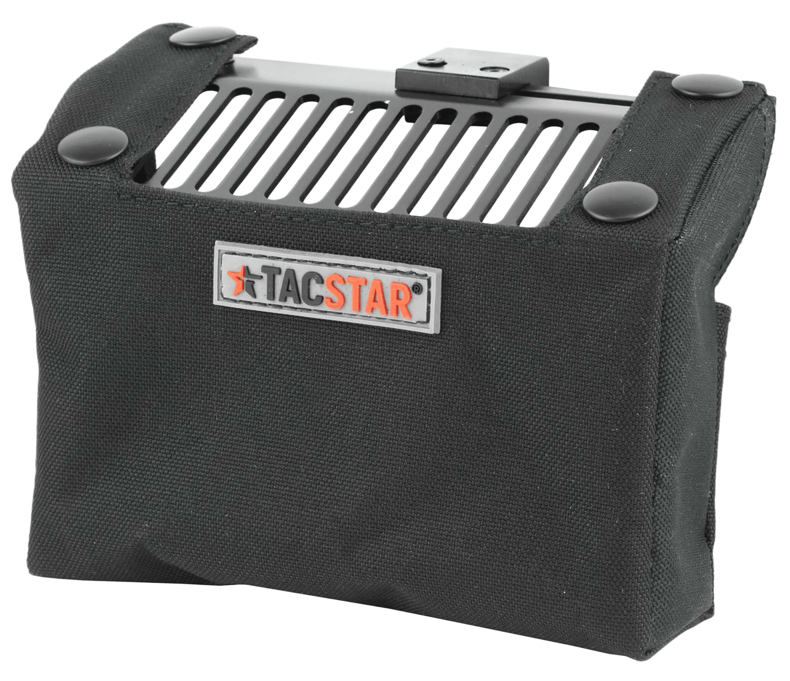 TacStar 1081240 Brass Catcher  Black Picatinny Rail Mount Holds 120 Cases