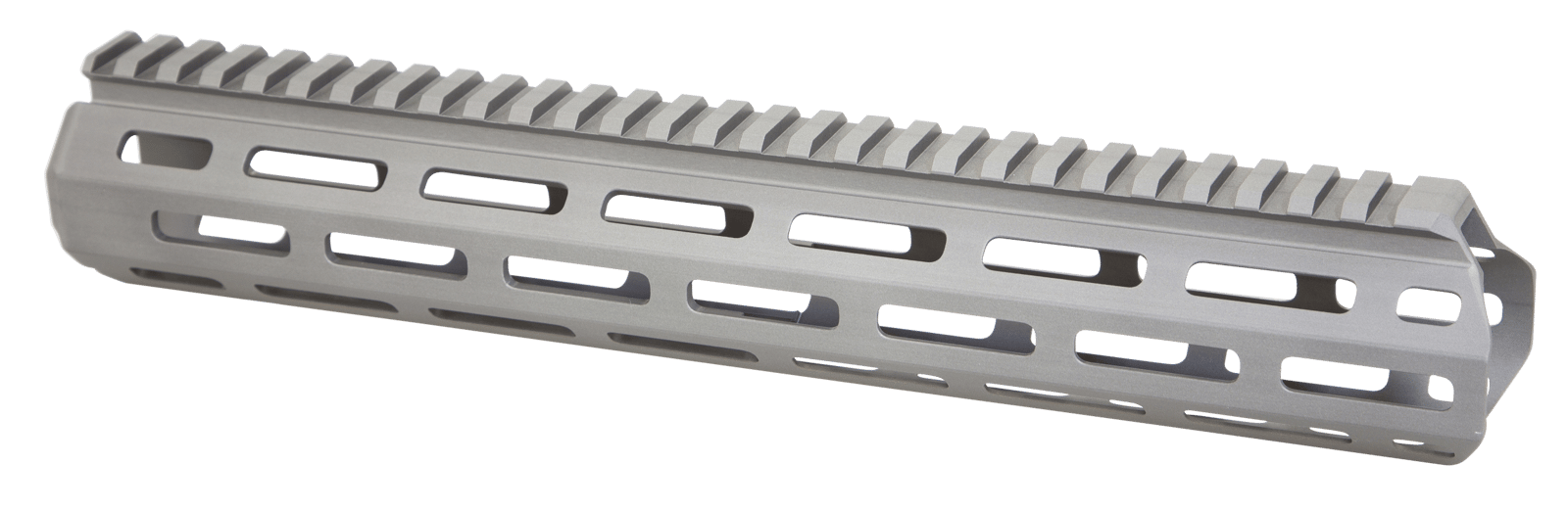 Q LLC 12HBMLOKHG Handguard  M-LOK Aluminum Gray Q LLC Honey Badger 12"