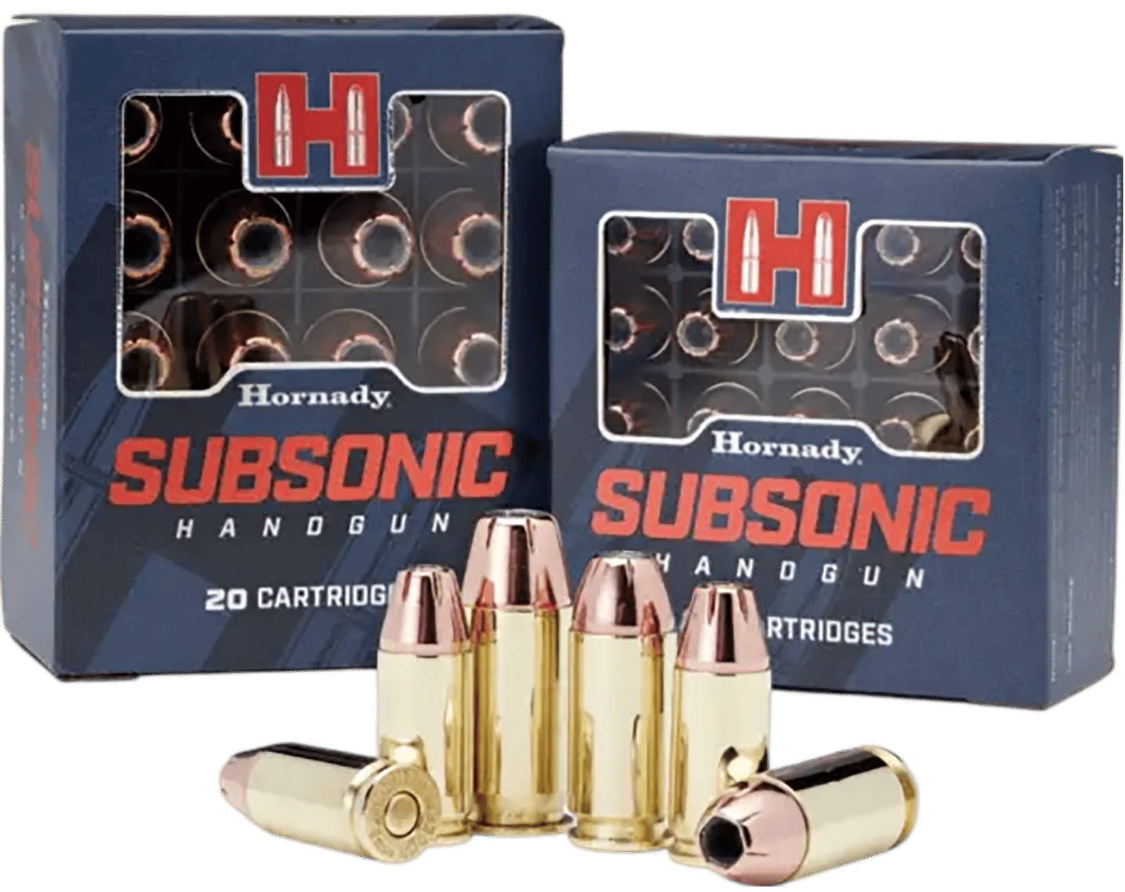 Hornady 90971 Subsonic Handgun 45ACP 230gr Hornady XTP Subsonic 20 Per Box/10 Case