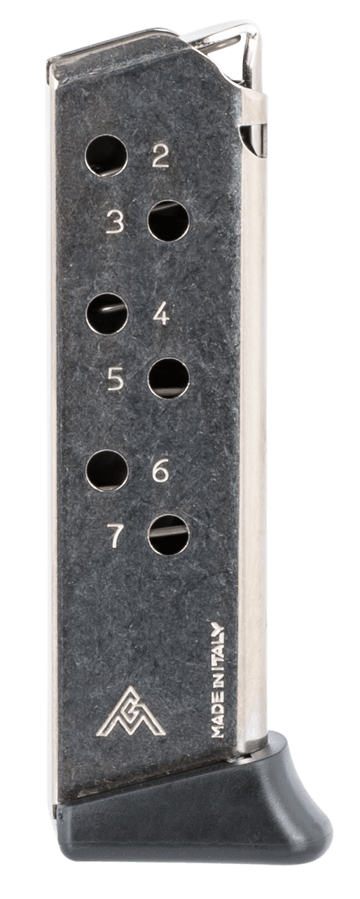 Mec-Gar MGWPPKSFRN Walther 7rd 380 ACP, Fits Walther PPK/S Nickel Carbon Steel