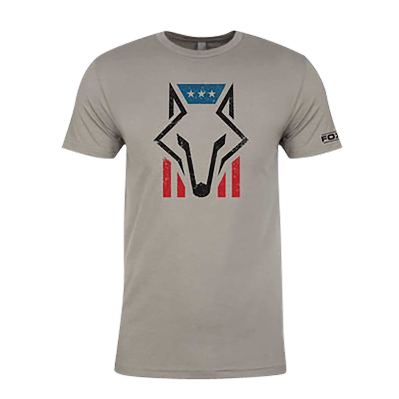 Foxpro FHFGS Foxhead Flag Gray Cotton/Polyester Short Sleeve Small