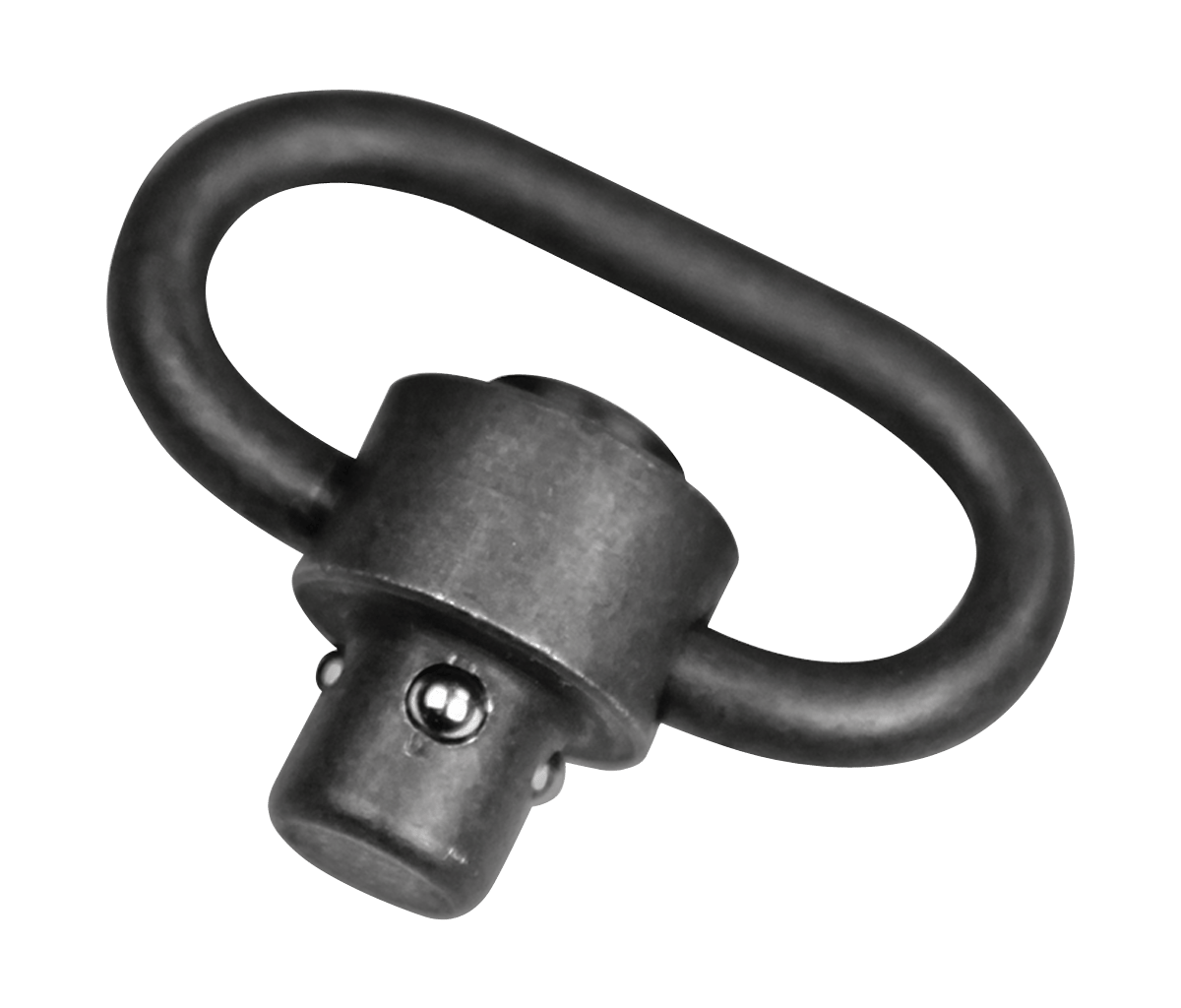 Magpul MAG540BLK Sling Swivel  Black Manganese Phosphate 1.25" Quick Detach/Push Button for AR-15, M16, M4