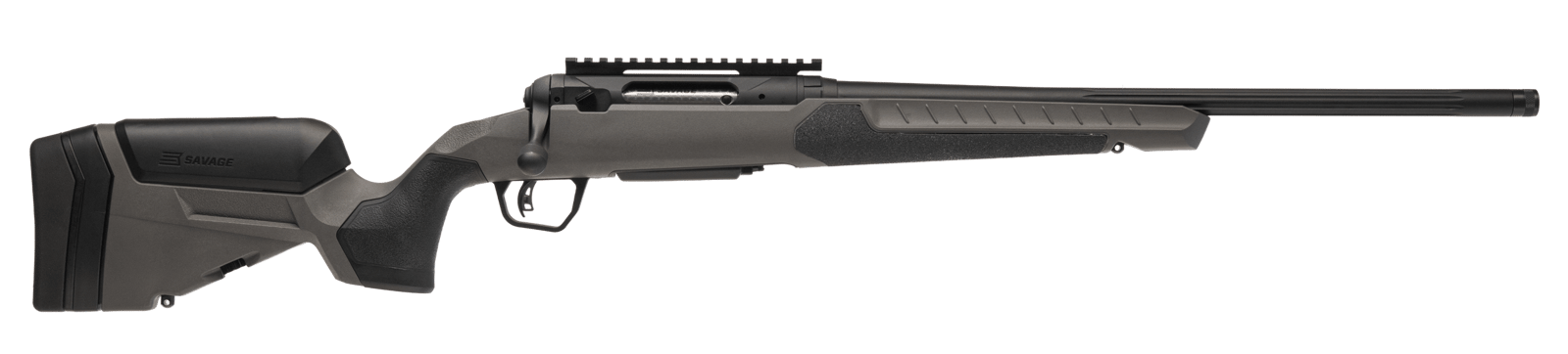 Savage Arms 32541 110 Core Hunter 25-06 Rem 4+1 20" Fluted Barrel, Flat Dark Gray AccuStock w/AccuFit V2 Synthetic Stock, Right Hand