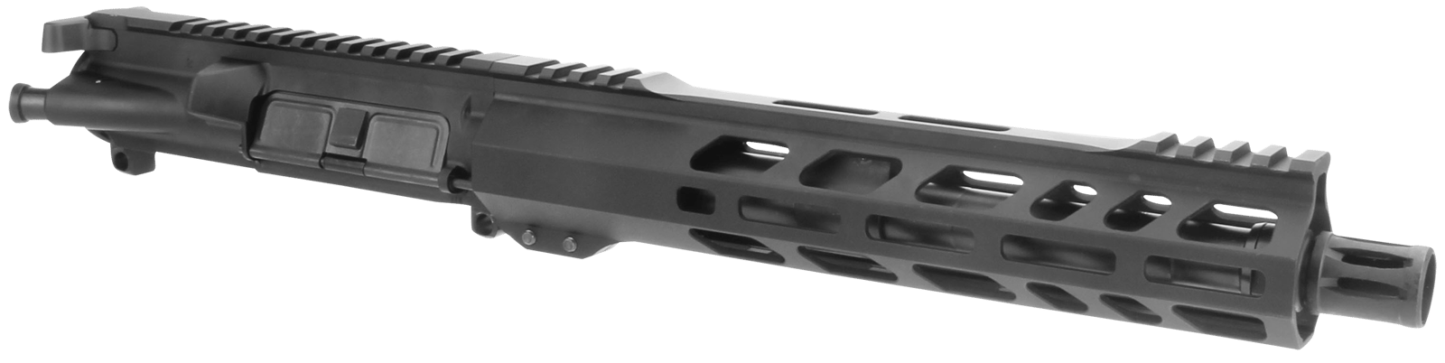 TacFire BU-300-10 Pistol Upper Assembly  300 Blackout Caliber with 10" Black Nitride Barrel, Black Anodized 7075-T6 Aluminum Receiver & M-LOK Handguard for AR-Platform Includes Bolt Carrier Group