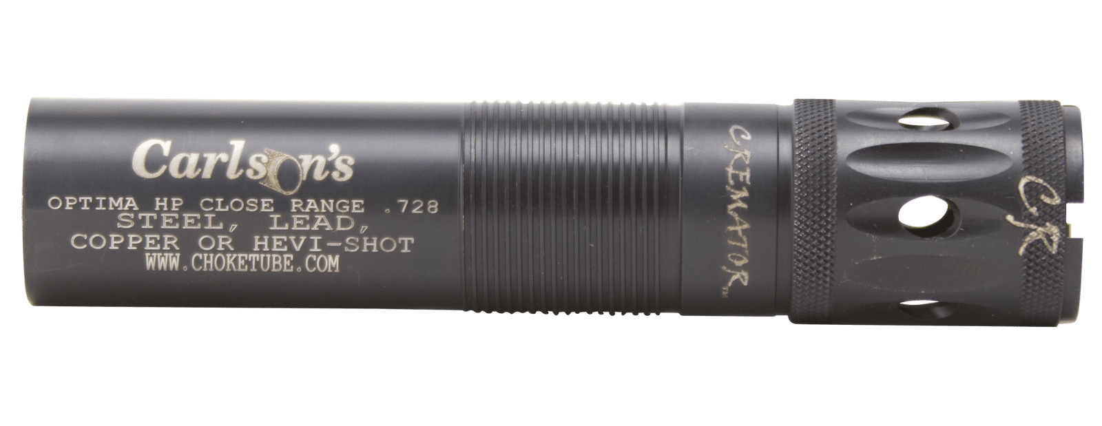 Carlson's Choke Tubes 11563  Cremator Beretta Optima HP 12 Gauge Close Range Ported Steel