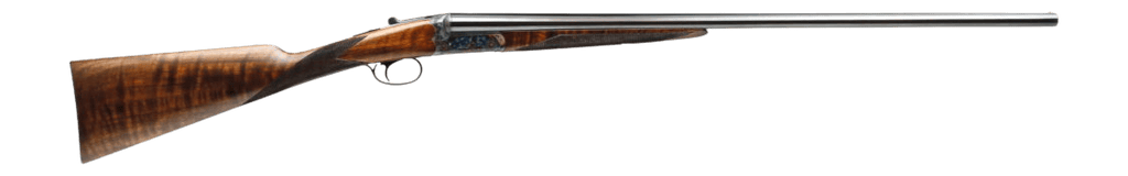 Dickinson LLC  Estate Break Open 2.75" 2rd 28" Side By Side Barrel, True Bone-Charcoal Case Hardening Receiver, Turkish Walnut Stock