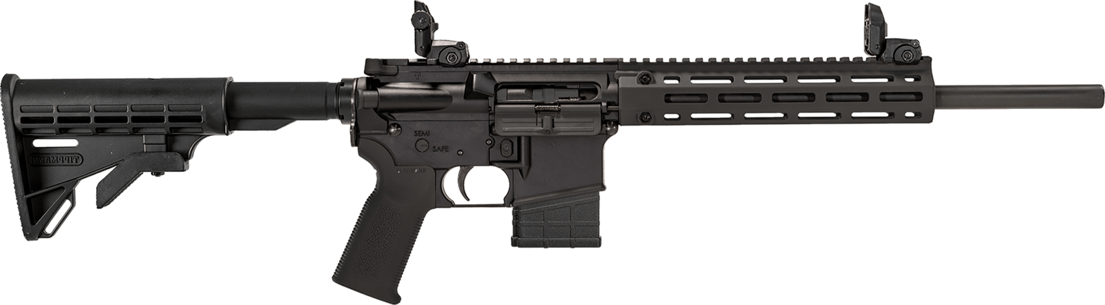 Tippmann Arms A101213 M4-22 LTE 22 LR 10+1 16" Black Parkerized Barrel, Matte Black Aluminum Receiver w/Picatinny Rail, M-LOK Handguard, Composite Forend, Black CAR15 Polymer Stock, Black Gen2 Grip, R