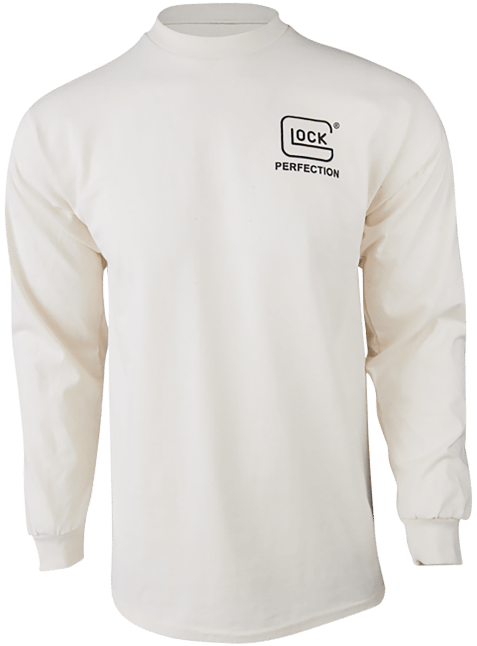 Glock AP96076 Born In Austria  Tan Pre-Shrunk Cotton Long Sleeve 3XL