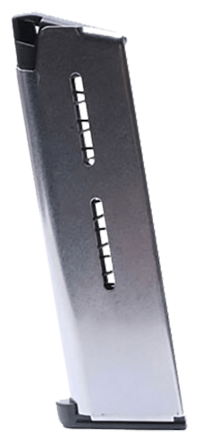 Wilson Combat 47C 1911  7rd Detachable w/ Lo-Profile Steel Floor Plate 45 ACP Stainless Steel
