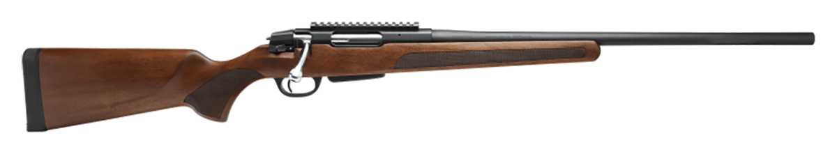Stevens 18839 334  Full Size 243 Win 3+1 20" Button Rifled Carbon Steel Barrel, Matte Black Carbon Steel Receiver w/Integrated Recoil Lug, Turkish Walnut Stock, Scope Mount, Right Hand