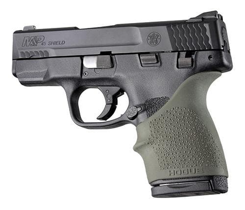 Hogue HandALL Beavertail Grip Sleeve S&W M&P Shield 45 Kahr P9/P40/CW9/CW40- Green