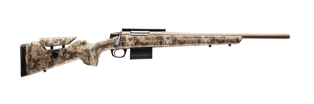 CVA CR4056 Cascade Varmint Hunter 6mm Creedmoor 10+1 20" Flat Dark Earth Cerakote Threaded Barrel & Receiver w/Picatinny Rail, Krytek Highlander Adj Comb & LOP Synthetic Stock