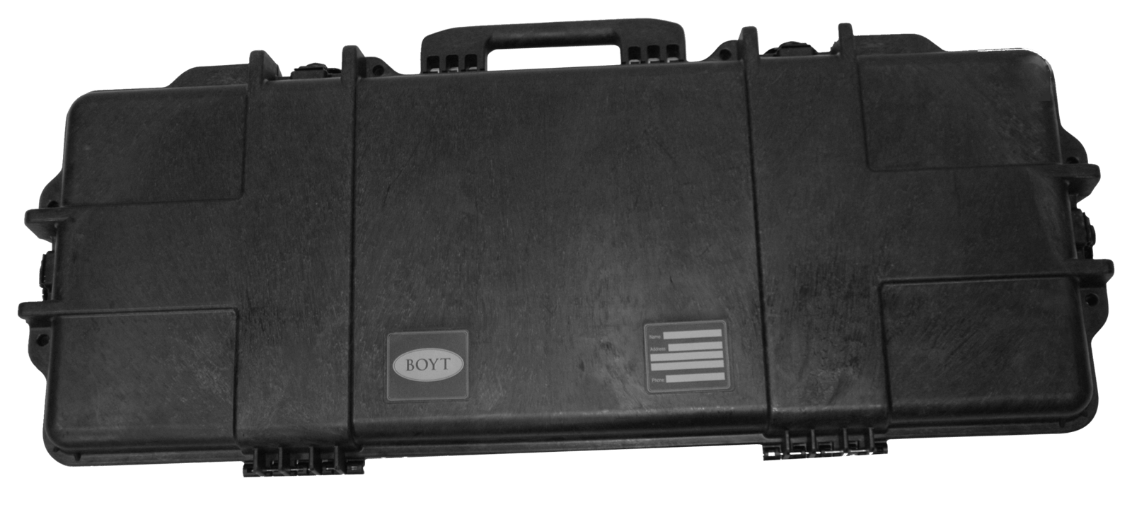 Boyt Harness H36SG H-Series Single Gun Case Black Polypropylene Egg Crate Padding Water Resistant