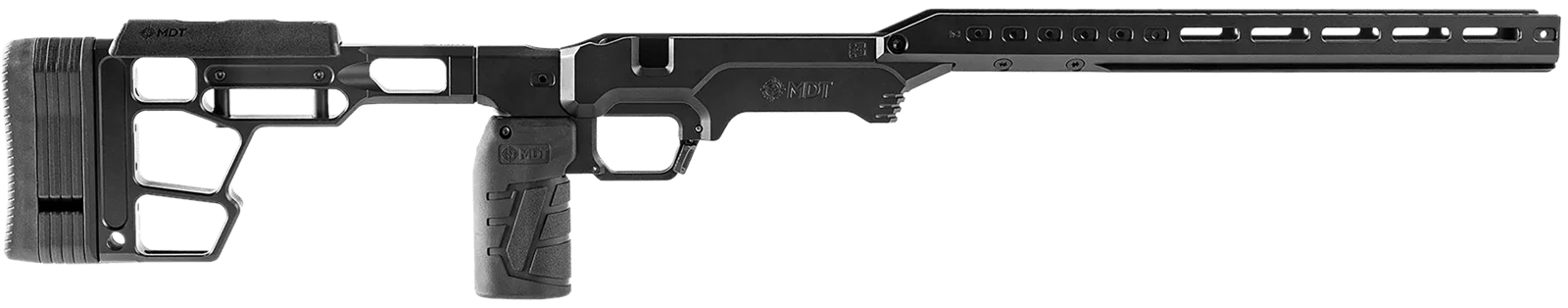 Mdt Sporting Goods Inc 114637BLK The Competitor LSS Gen3 Black Fits Tikka   T3/T3X Short Action