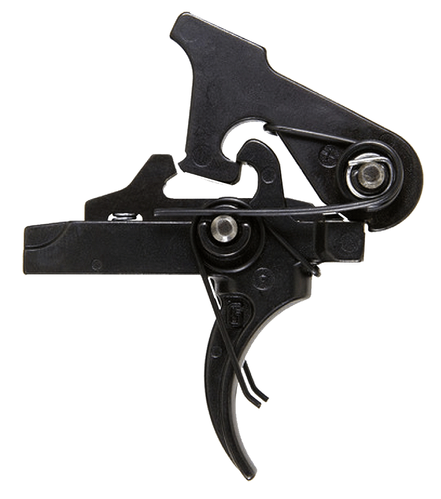 Geissele Automatics 05145 G2S  Two-Stage Curved Trigger w/4.25-4.75 lbs Draw Weight, Black Oxide Finish for AR-15/AR-10