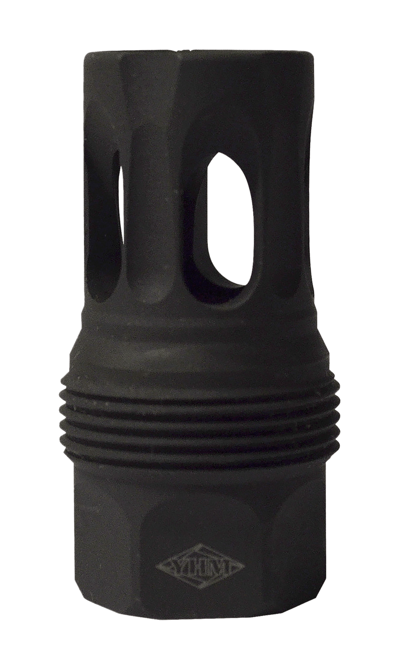 Yankee Hill 444524 sRx Q.D. Flash Hider Short Black Phosphate Steel with 5/8"-24 tpi for sRx Adapters